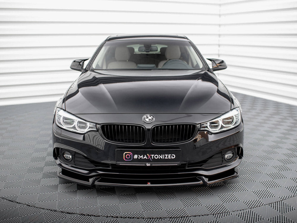 Maxton Design - Aftermarket  FRONT SPLITTER V.2 BMW 4 GRAN COUPE F36