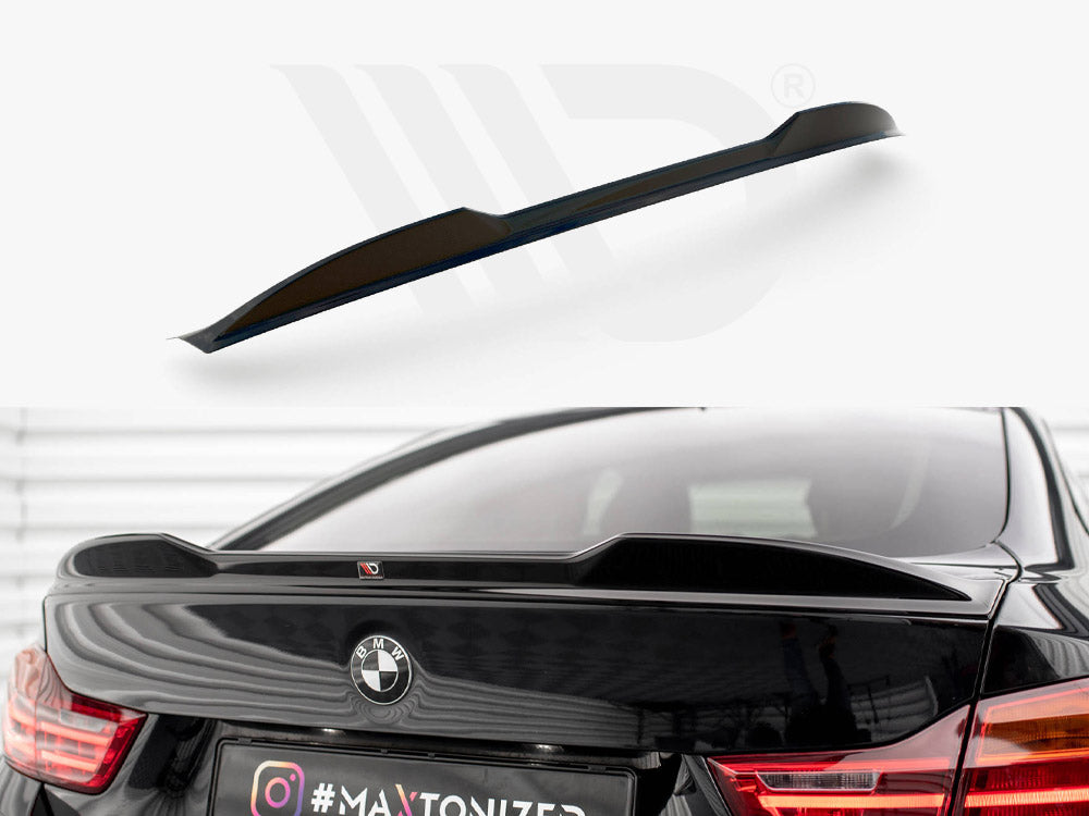 Maxton Design - Aftermarket  SPOILER CAP 3D BMW 4 GRAN COUPE STANDARD / M-PACK F36