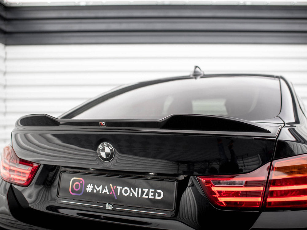 Maxton Design - Aftermarket  SPOILER CAP 3D BMW 4 GRAN COUPE STANDARD / M-PACK F36