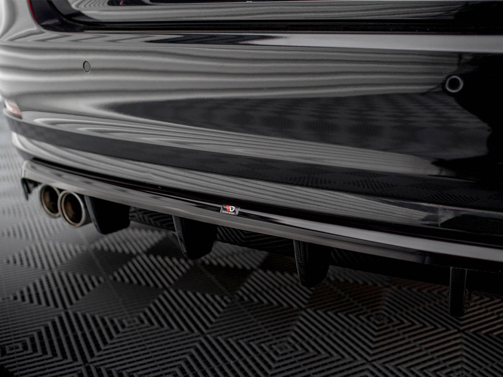 Maxton Design - Aftermarket  CENTRAL REAR SPLITTER (VERTICAL BARS) BMW 4 GRAN COUPE F36
