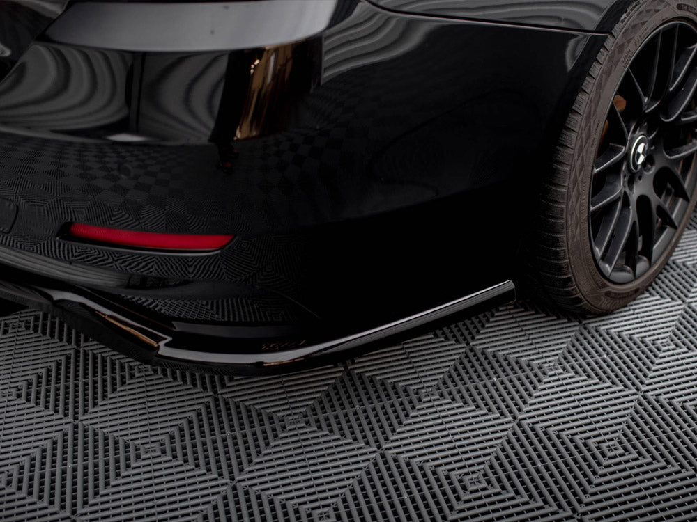 Maxton Design - Aftermarket  CENTRAL REAR SPLITTER (VERTICAL BARS) BMW 4 GRAN COUPE F36