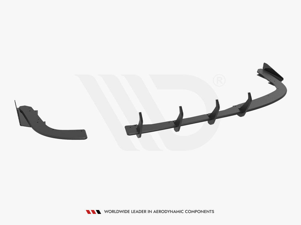 Maxton Design - Aftermarket  STREET PRO REAR DIFFUSER + FLAPS BMW 4 GRAN COUPE F36