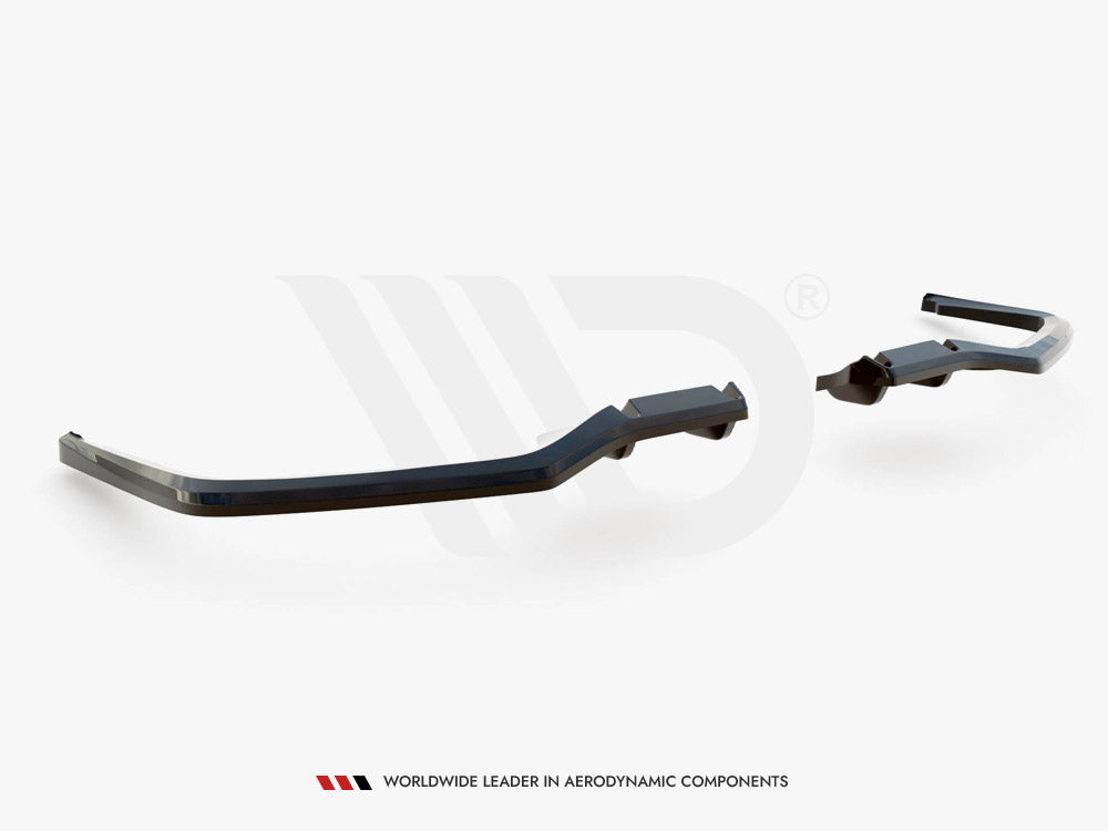 Maxton Design - Aftermarket  REAR SPLITTER (VERTICAL BARS) HONDA CIVIC SPORT MK 10 Facelift