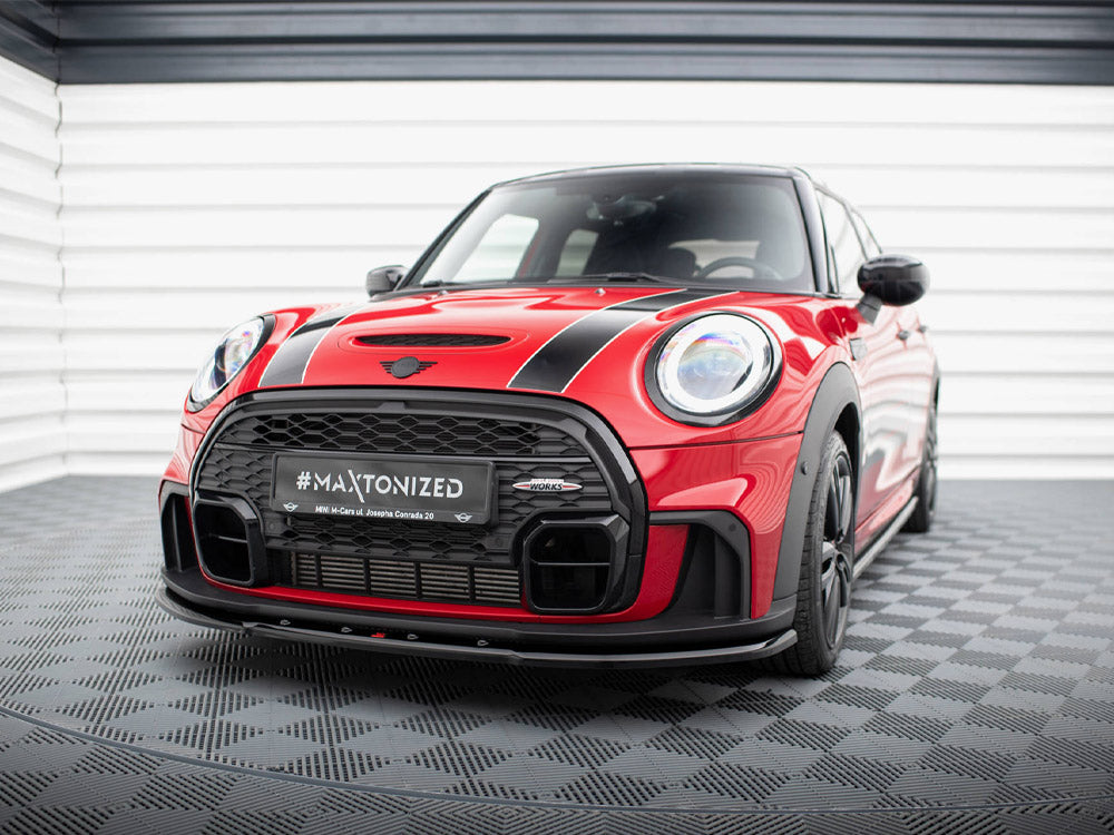 Maxton Design - Aftermarket  FRONT SPLITTER V.1 MINI COOPER S JOHN COOPER WORKS F55 FACELIFT