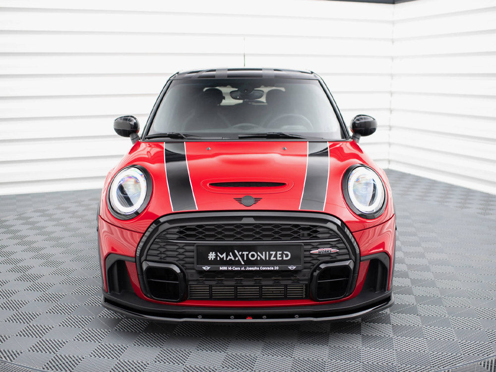 Maxton Design - Aftermarket  FRONT SPLITTER V.1 MINI COOPER S JOHN COOPER WORKS F55 FACELIFT