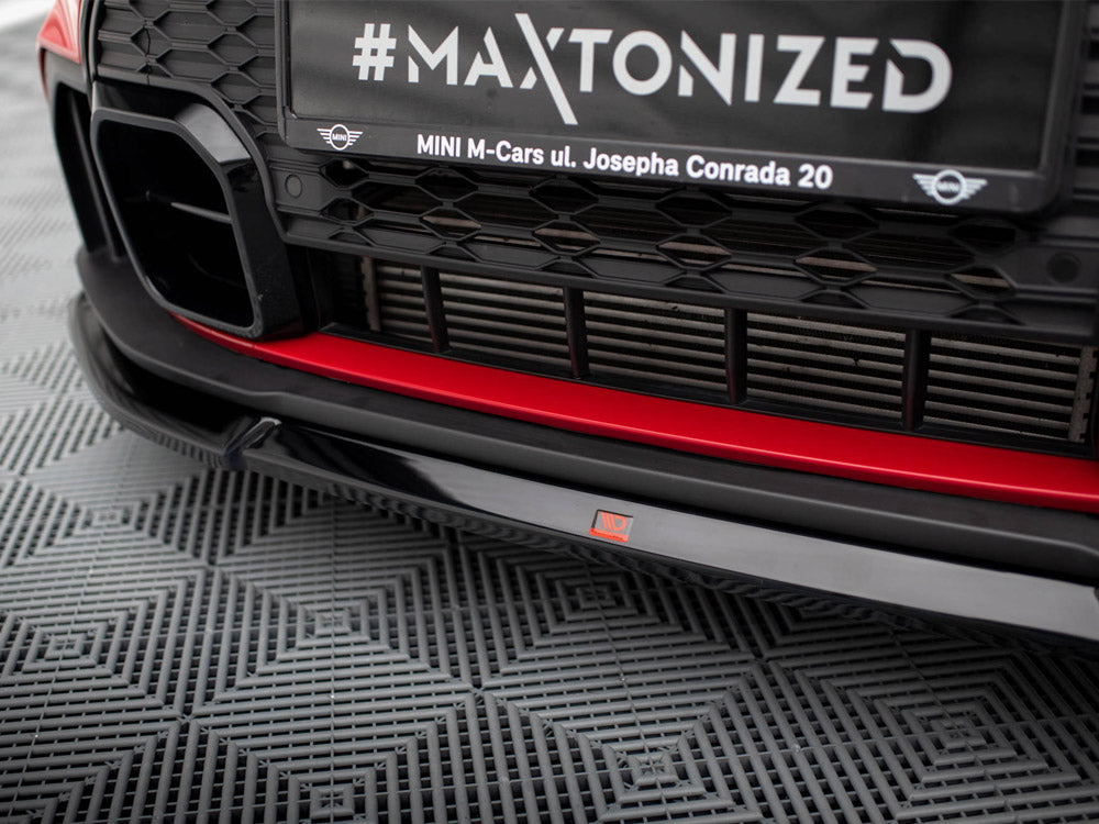 Maxton Design - Aftermarket  FRONT SPLITTER V.2 MINI COOPER S JOHN COOPER WORKS F55 FACELIFT