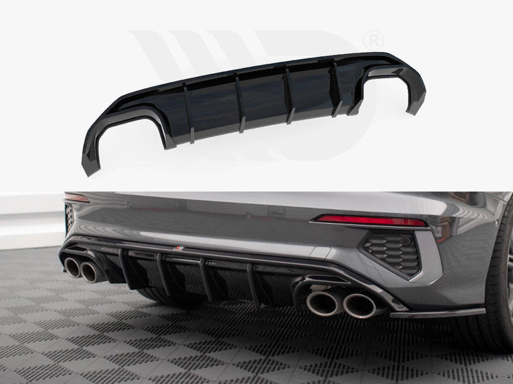 Maxton Design - Aftermarket  REAR VALANCE AUDI S3 SEDAN 8Y