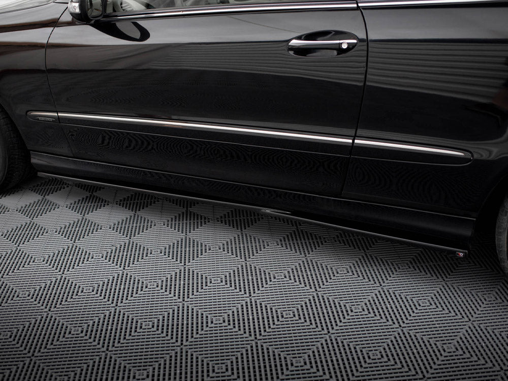 Maxton Design - Aftermarket  SIDE SKIRTS DIFFUSERS MERCEDES CLK W209