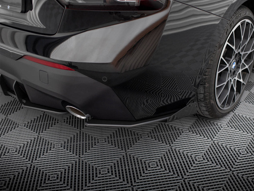 Maxton Design - Aftermarket  STREET PRO REAR SIDE SPLITTERS + FLAPS BMW 2 COUPE G42