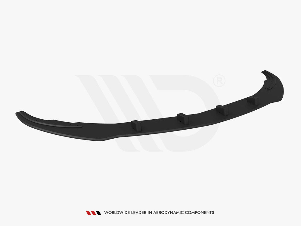 Maxton Design - Aftermarket  STREET PRO FRONT SPLITTER MERCEDES-BENZ A AMG-LINE W176 FACELIFT