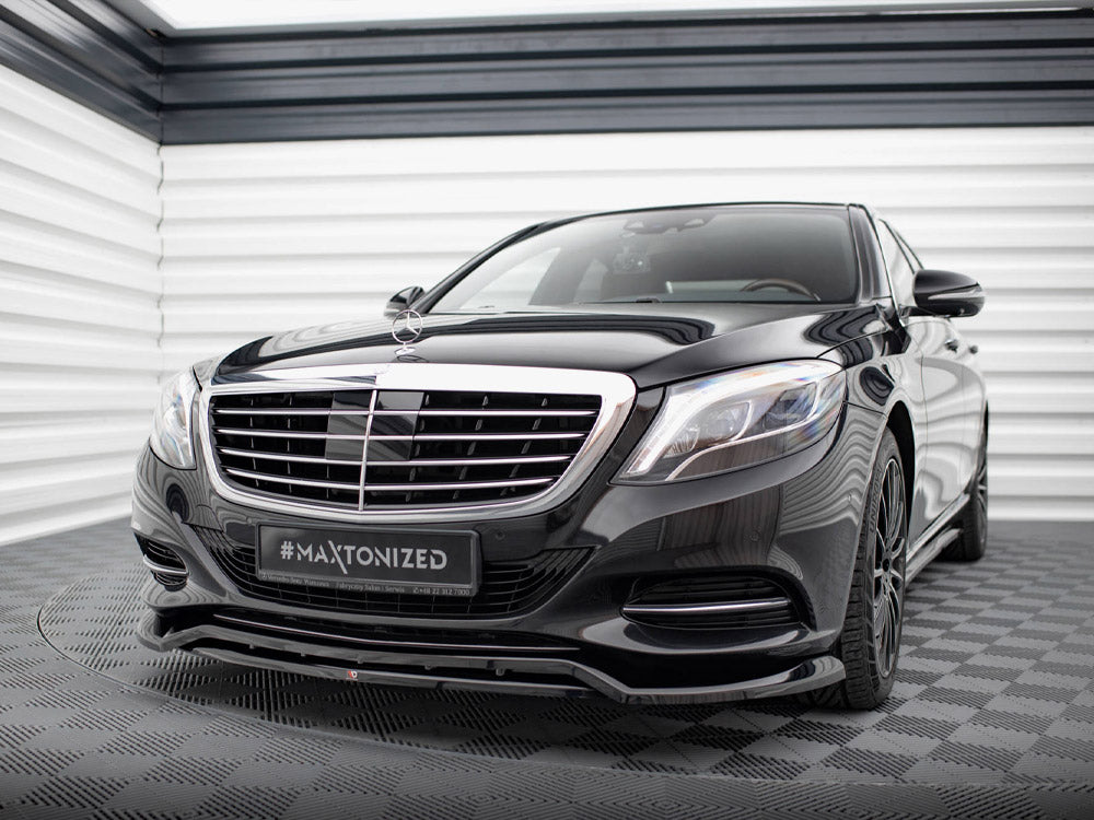 Maxton Design - Aftermarket  Front Splitter V.2 Mercedes-Benz S W222