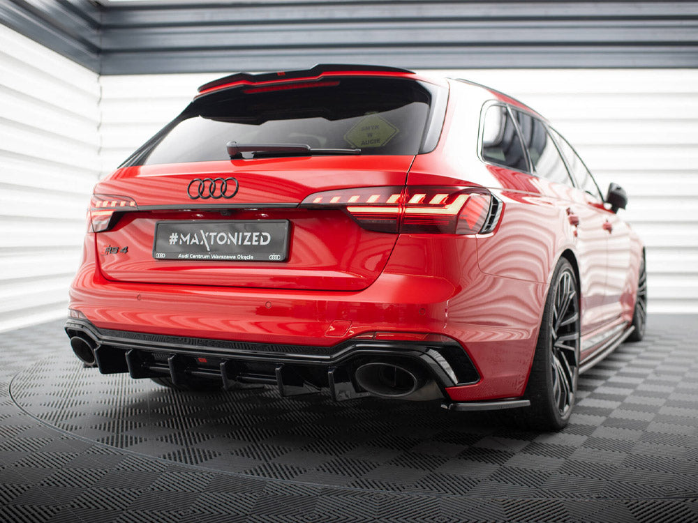 Maxton Design - Aftermarket  REAR VALANCE AUDI RS4 B9 AVANT