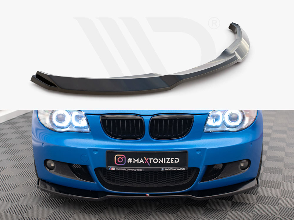 Maxton Design - Aftermarket  Front Splitter V.1 BMW 1 M-Pack E87 / E81 Facelift
