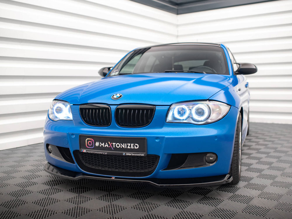 Maxton Design - Aftermarket  Front Splitter V.1 BMW 1 M-Pack E87 / E81 Facelift