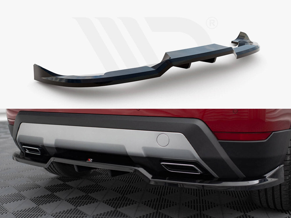 Maxton Design - Aftermarket  CENTRAL REAR SPLITTER (VERTICAL BARS) SEAT ARONA FR MK1