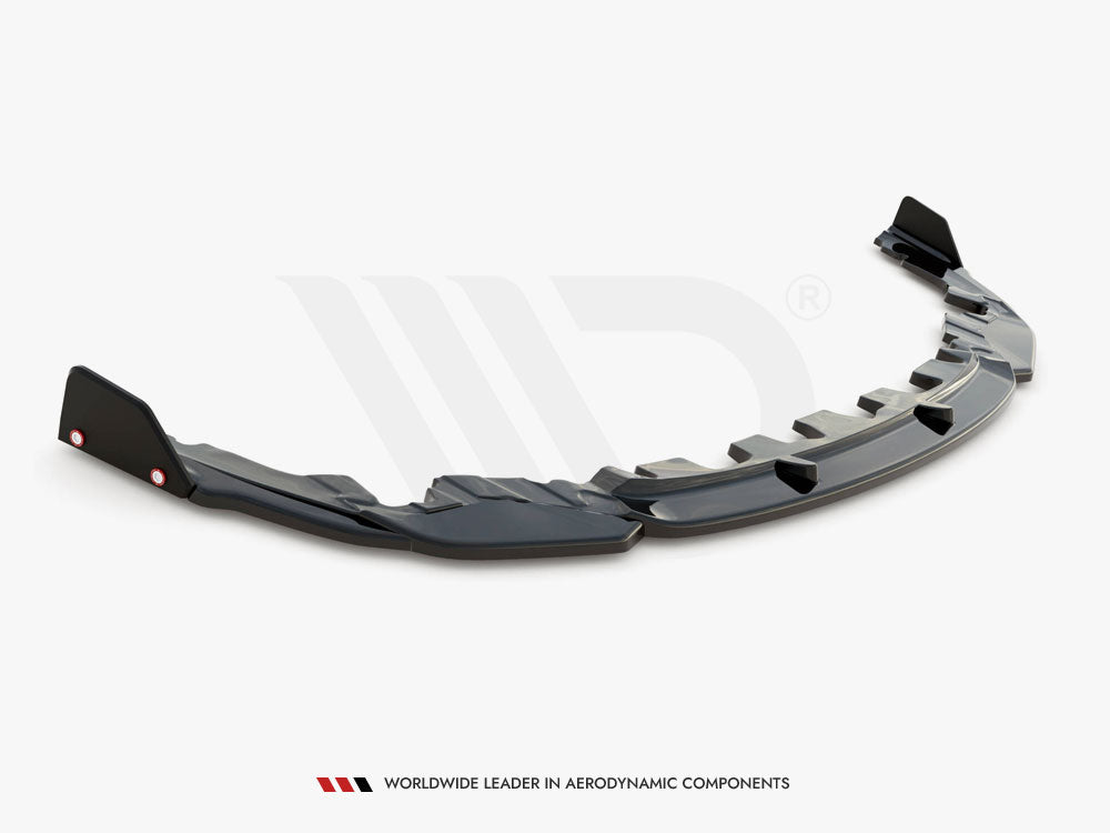 Maxton Design - Aftermarket  Front Splitter V.1 + Flaps BMW M8 Gran Coupe F93 / Coupe F92