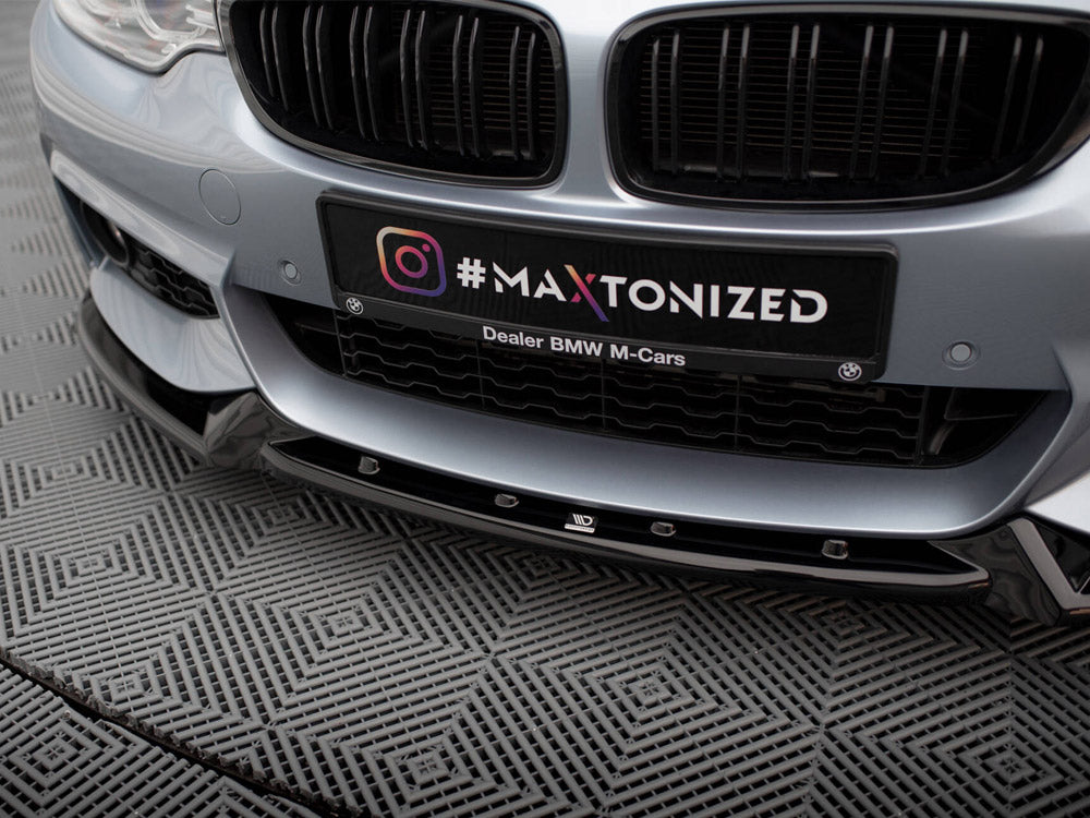 Maxton Design - Aftermarket  FRONT SPLITTER V.4 BMW 4 COUPE / GRAN COUPE / CABRIO M-PACK F32 / F36 / F33