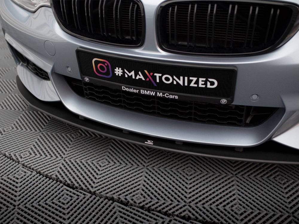 Maxton Design - Aftermarket  STREET PRO FRONT SPLITTER BMW 4 COUPE / GRAN COUPE / CABRIO M-PACK F32 / F36 / F33