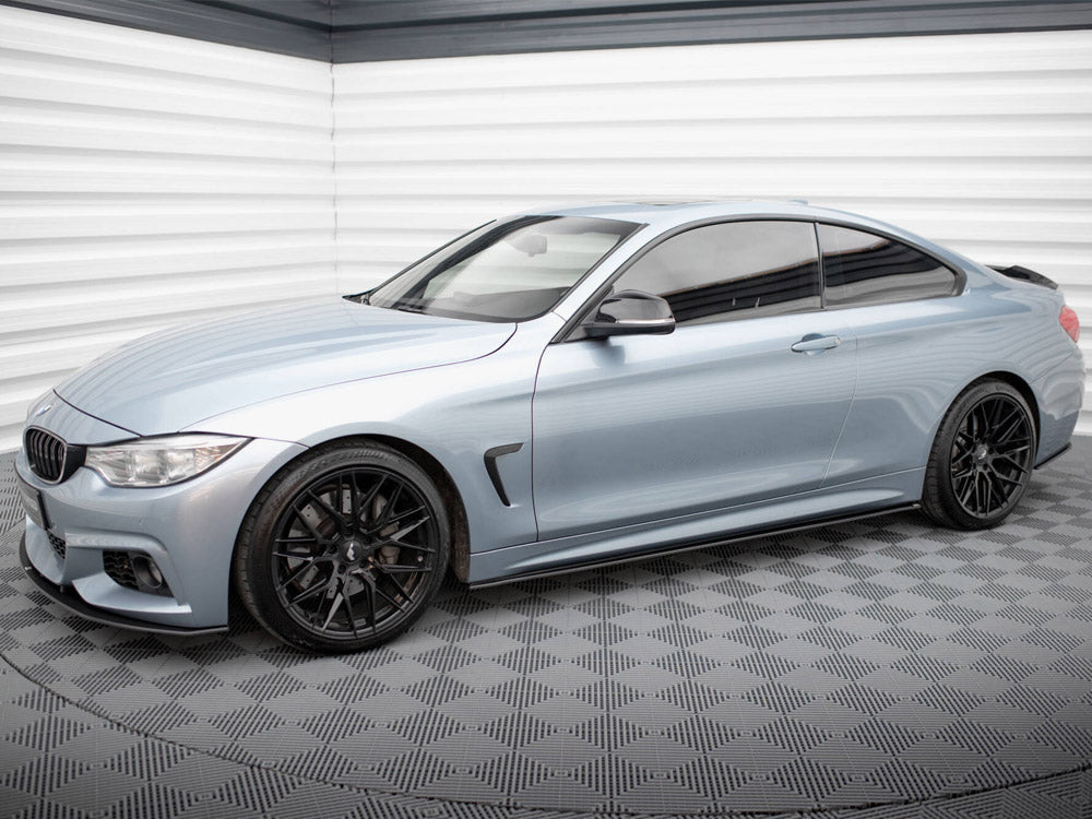 Maxton Design - Aftermarket  STREET PRO SIDE SKIRTS DIFFUSERS BMW 4 COUPE / GRAN COUPE / CABRIO M-PACK F32 / F36 / F33
