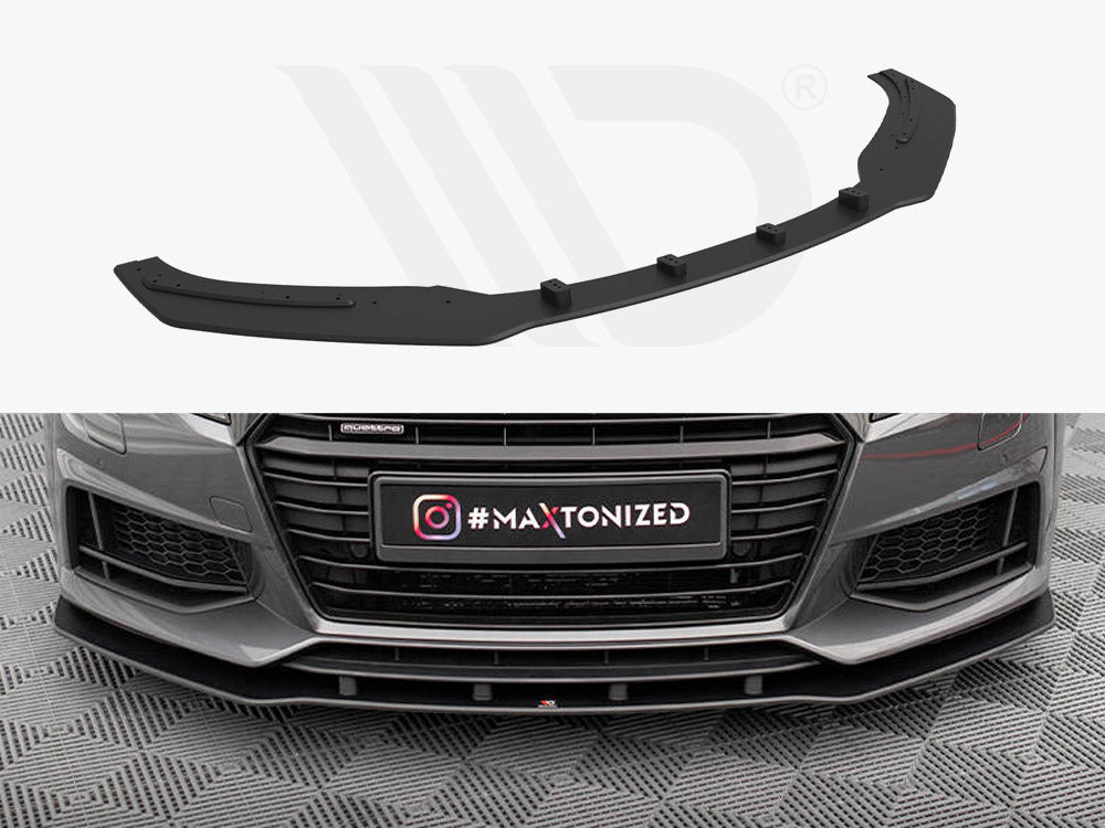 Maxton Design - Aftermarket  STREET PRO FRONT SPLITTER AUDI TT S / S-LINE 8S