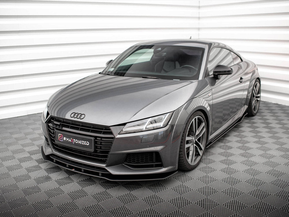 Maxton Design - Aftermarket  STREET PRO FRONT SPLITTER AUDI TT S / S-LINE 8S
