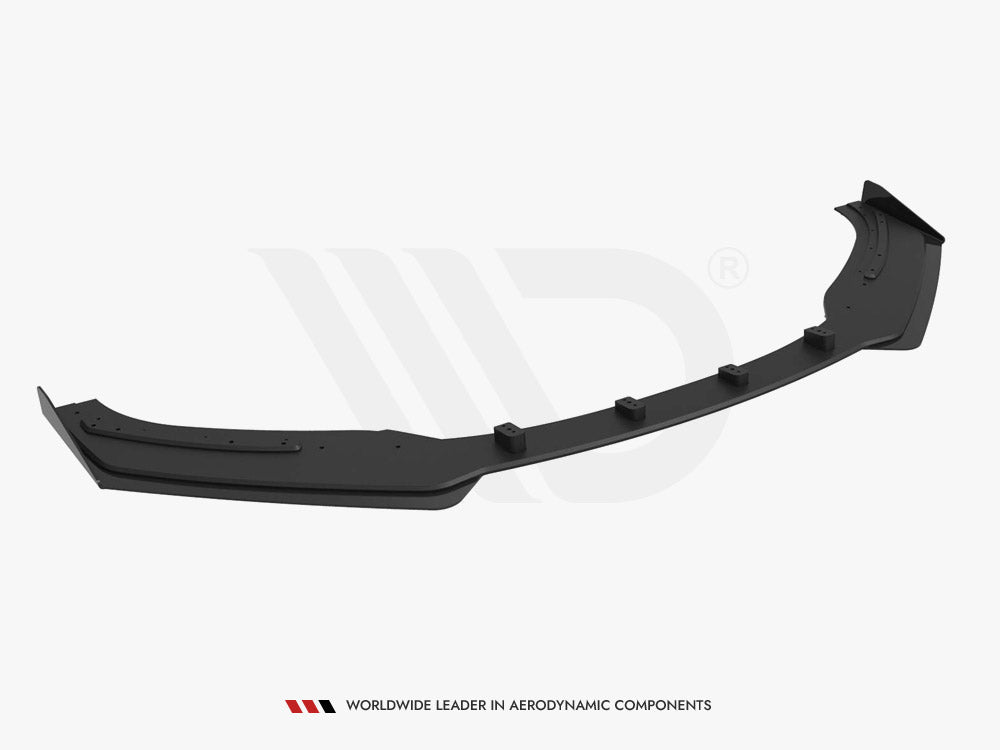 Maxton Design - Aftermarket  Street PRO Front Splitter + Flaps Audi TT S / S-Line 8S