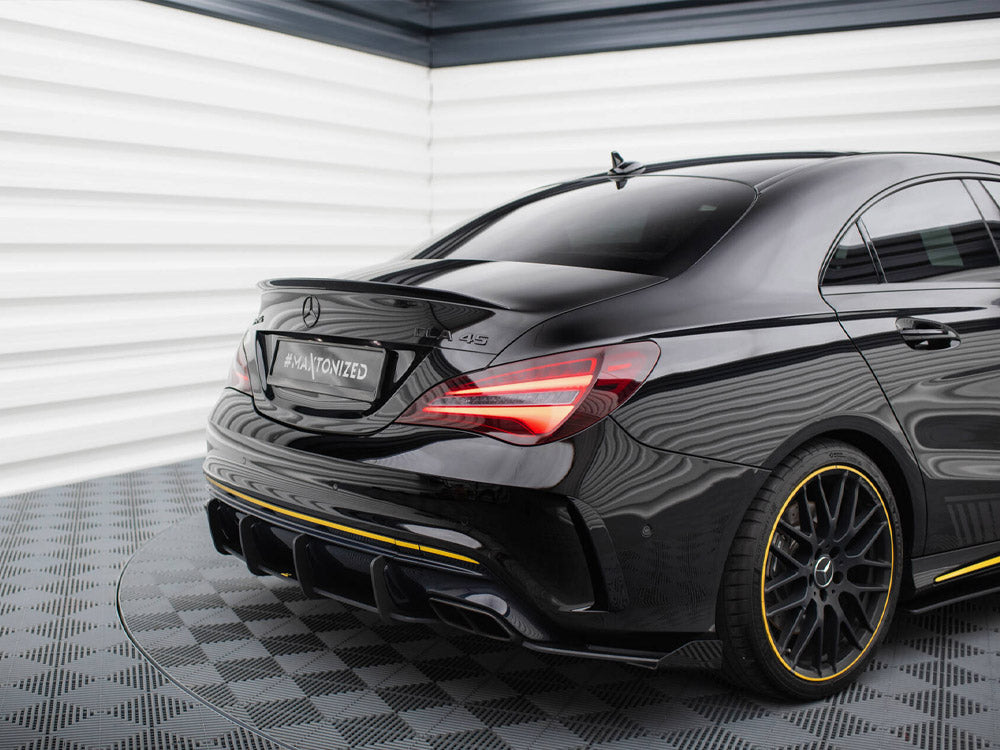 Maxton Design - Aftermarket  STREET PRO REAR DIFFUSER MERCEDES-AMG CLA 45 C117 FACELIFT