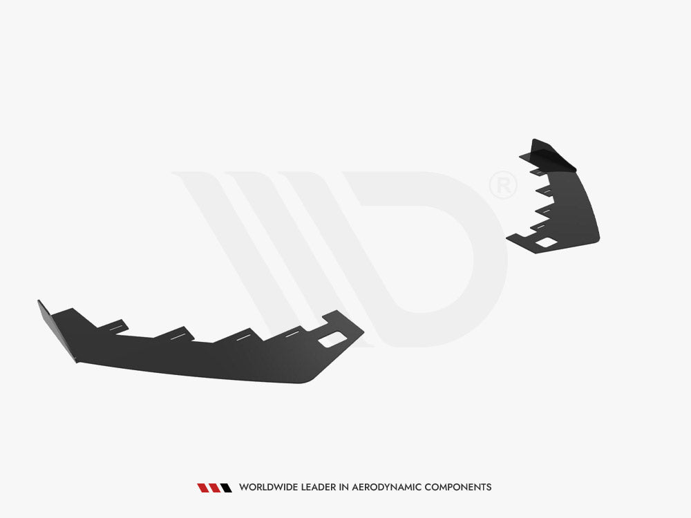 Maxton Design - Aftermarket  FRONT FLAPS MERCEDES-AMG CLA 45 AERO C117 FACELIFT