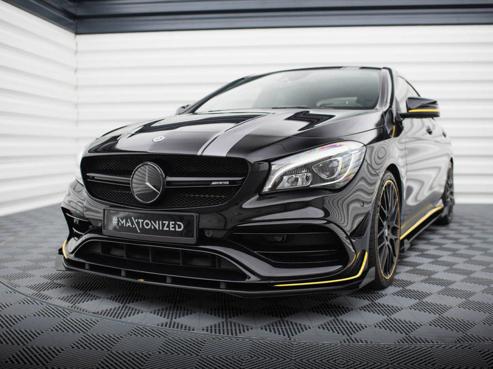 Maxton Design - Aftermarket  FRONT FLAPS MERCEDES-AMG CLA 45 AERO C117 FACELIFT
