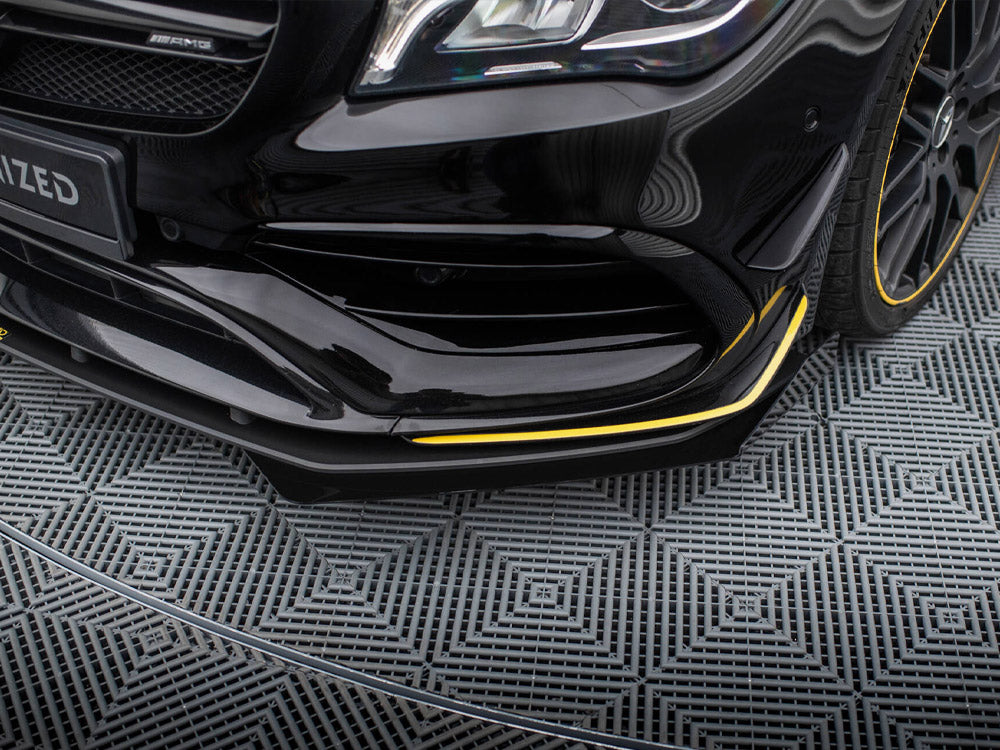 Maxton Design - Aftermarket  FRONT FLAPS MERCEDES-AMG CLA 45 AERO C117 FACELIFT
