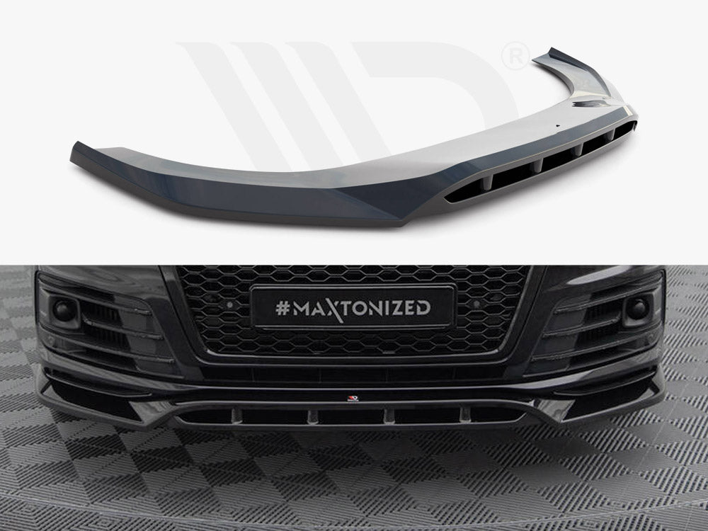 Maxton Design - Aftermarket  FRONT SPLITTER V.2 AUDI SQ7 / Q7 S-LINE MK2