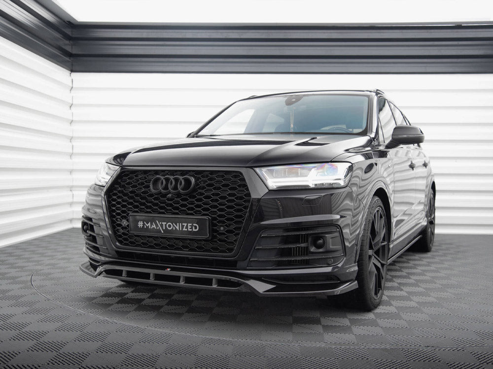 Maxton Design - Aftermarket  FRONT SPLITTER V.2 AUDI SQ7 / Q7 S-LINE MK2