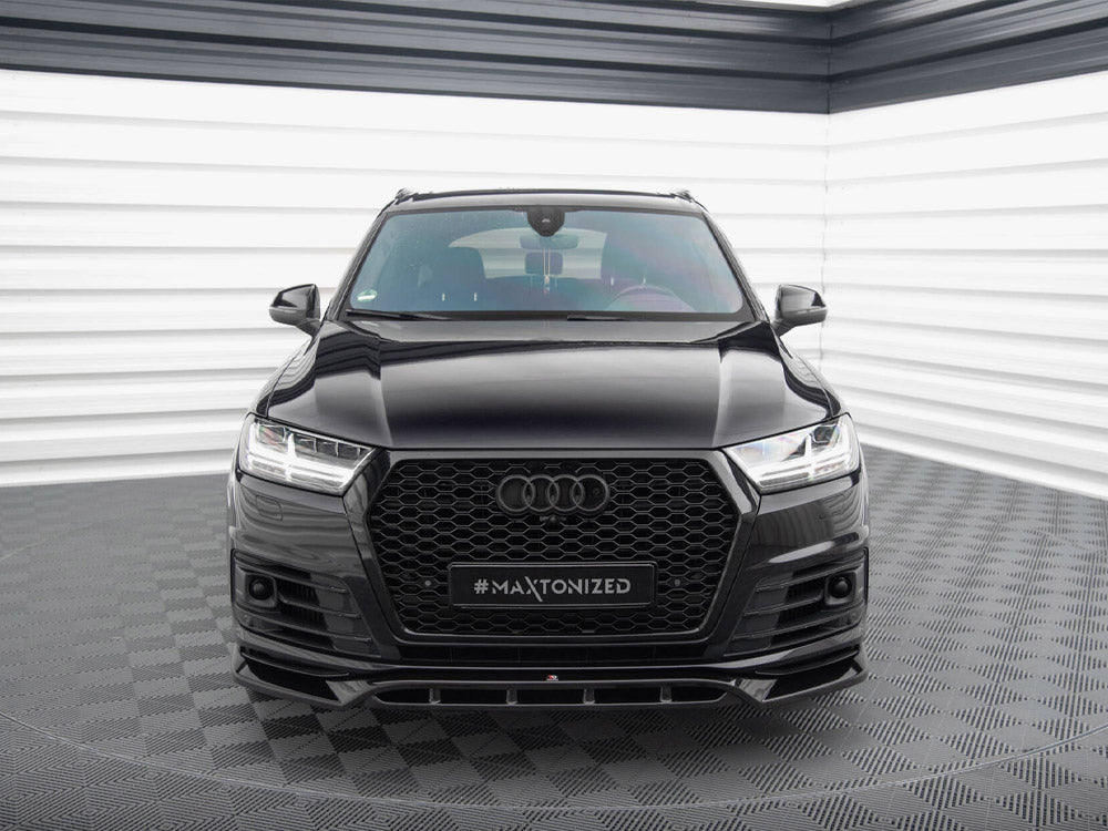 Maxton Design - Aftermarket  FRONT SPLITTER V.2 AUDI SQ7 / Q7 S-LINE MK2