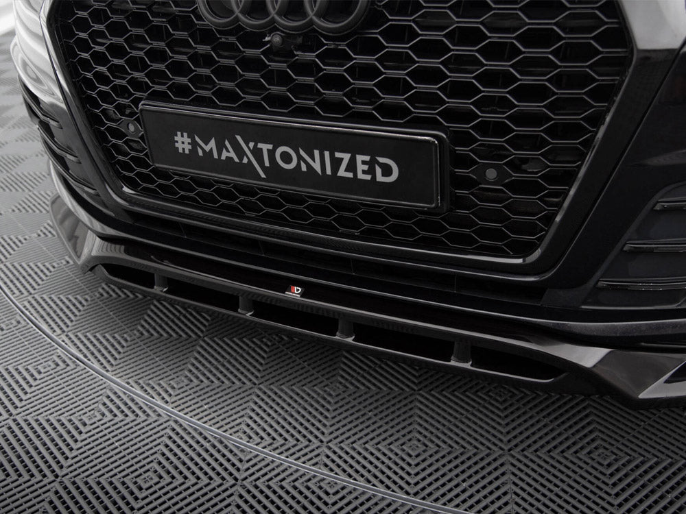 Maxton Design - Aftermarket  FRONT SPLITTER V.2 AUDI SQ7 / Q7 S-LINE MK2