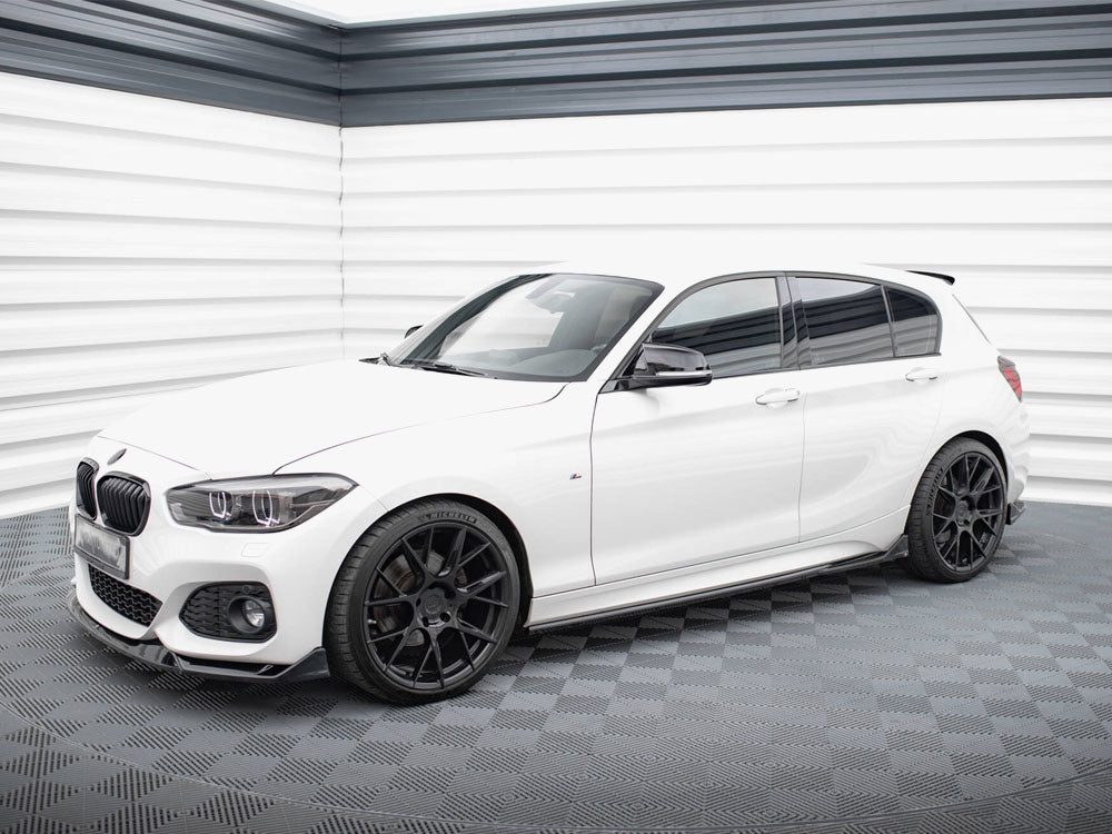 Maxton Design - Aftermarket  Side Skirts Diffusers V.3 CSL Look BMW 1 M-Pack / M140i F20 Facelift