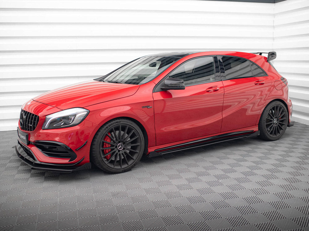 Maxton Design - Aftermarket  SIDE FLAPS MERCEDES-BENZ A 45 AMG W176 FACELIFT