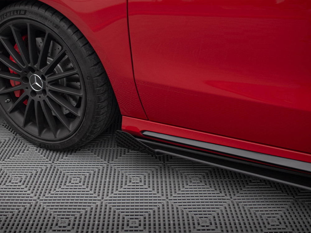 Maxton Design - Aftermarket  SIDE FLAPS MERCEDES-BENZ A 45 AMG W176 FACELIFT