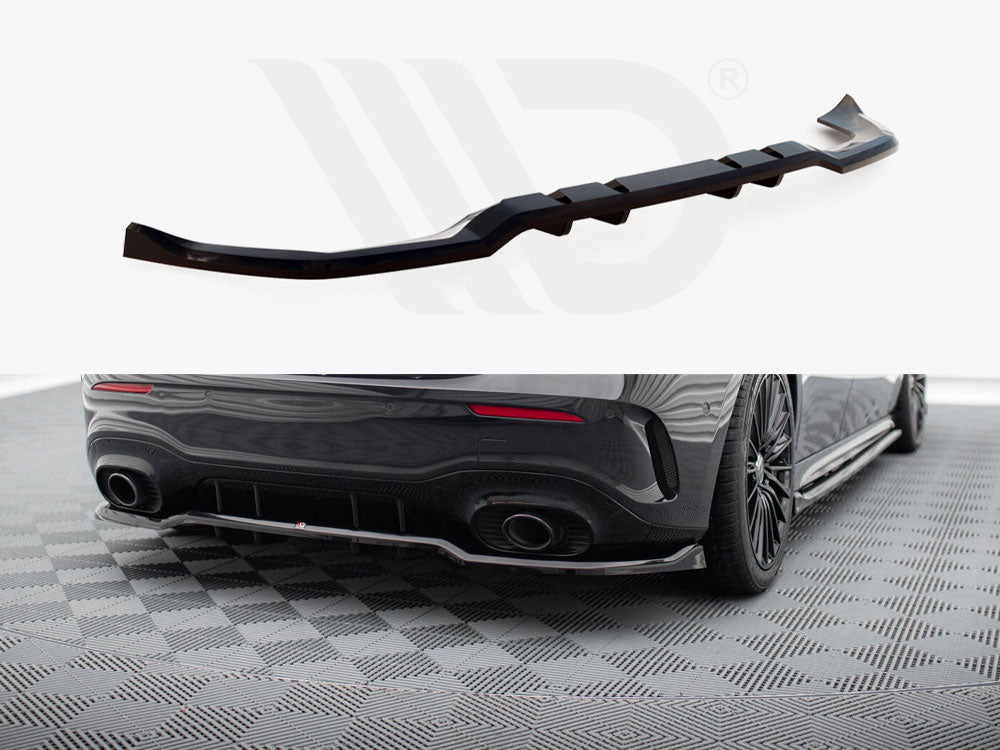 Maxton Design - Aftermarket  Rear Splitter (Vertical Bars) Mercedes-AMG A35 Hatchback W177