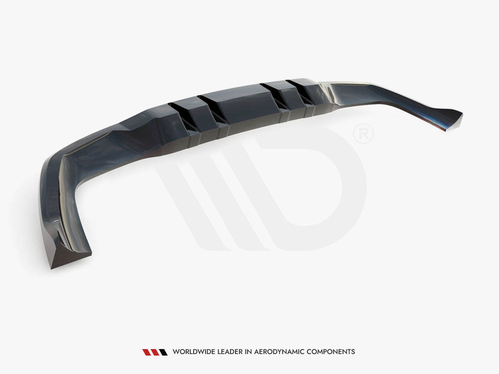 Maxton Design - Aftermarket  Rear Splitter (Vertical Bars) Mercedes-AMG A35 Hatchback W177