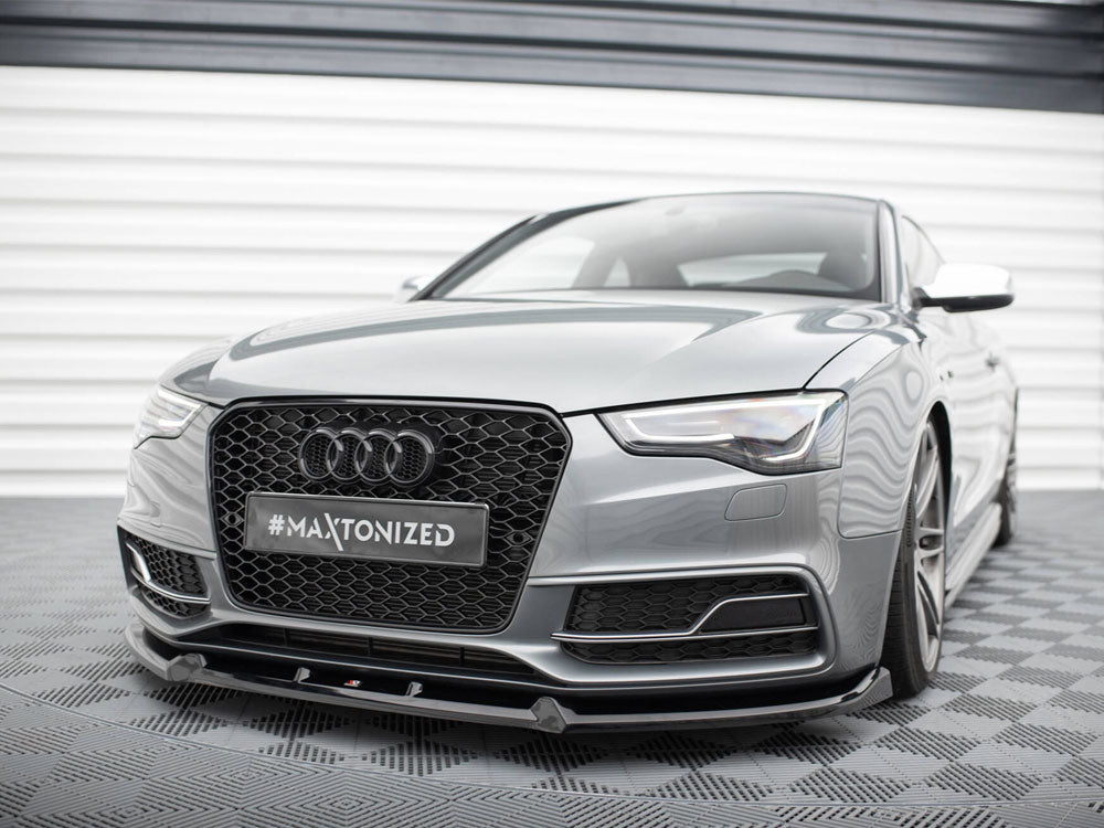 Maxton Design - Aftermarket  FRONT SPLITTER V.3 AUDI S5 / A5 S-LINE COUPE / SPORTBACK 8T FACELIFT