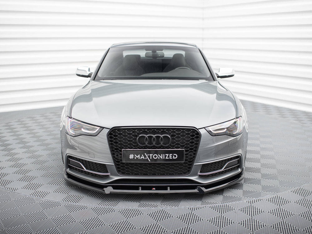 Maxton Design - Aftermarket  FRONT SPLITTER V.3 AUDI S5 / A5 S-LINE COUPE / SPORTBACK 8T FACELIFT