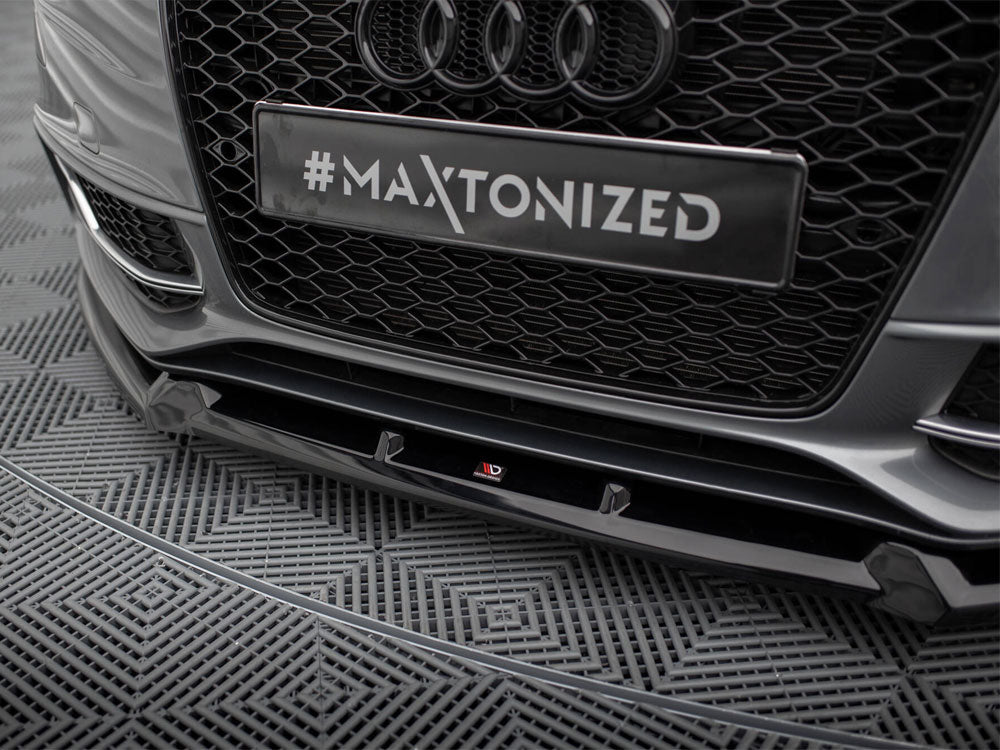 Maxton Design - Aftermarket  FRONT SPLITTER V.3 AUDI S5 / A5 S-LINE COUPE / SPORTBACK 8T FACELIFT