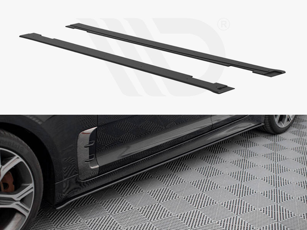 Maxton Design - Aftermarket  STREET PRO SIDE SKIRTS DIFFUSERS KIA STINGER GT / GT-LINE MK1
