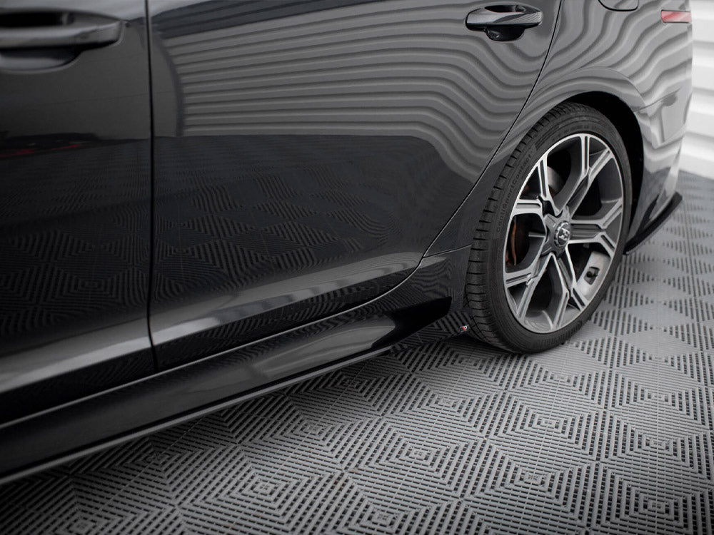 Maxton Design - Aftermarket  STREET PRO SIDE SKIRTS DIFFUSERS + FLAPS KIA STINGER GT / GT-LINE MK1