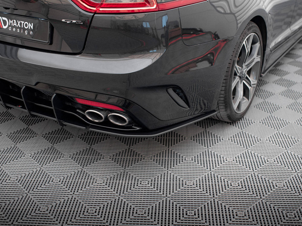Maxton Design - Aftermarket  STREET PRO REAR SIDE SPLITTERS KIA STINGER GT-LINE MK1