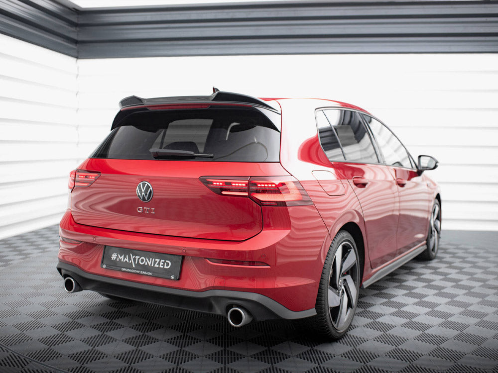 Maxton Design - Aftermarket Spoiler CAP 3D compatible with Volkswagen Golf GTI / GTE / GTD / R-Line / R Mk8