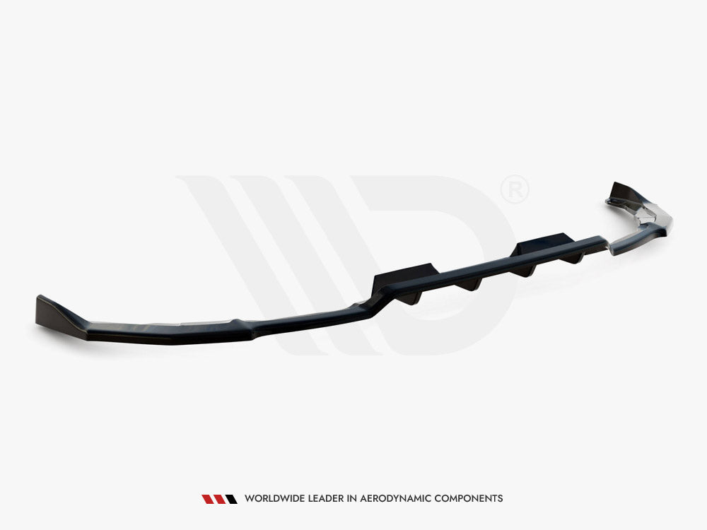 Maxton Design - Aftermarket  Central Rear Splitter (Vertical Bars) Toyota Corolla Hatchback Mk12