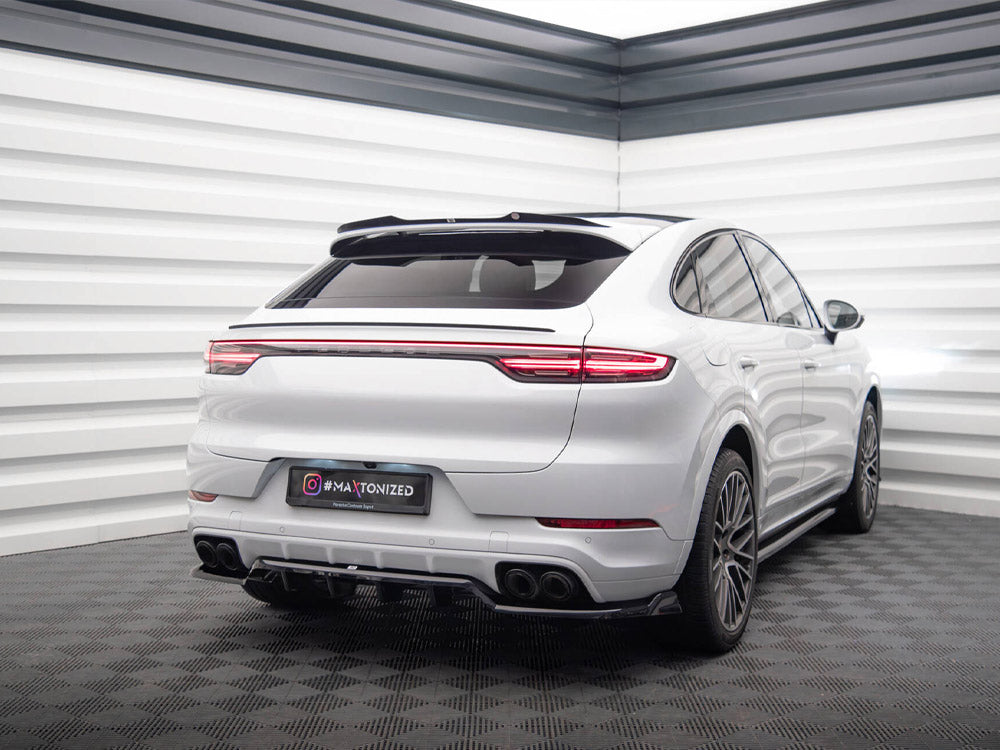 Maxton Design - Aftermarket  Rear Splitter (Vertical Bars) Porsche Cayenne Coupe / SUV Mk3