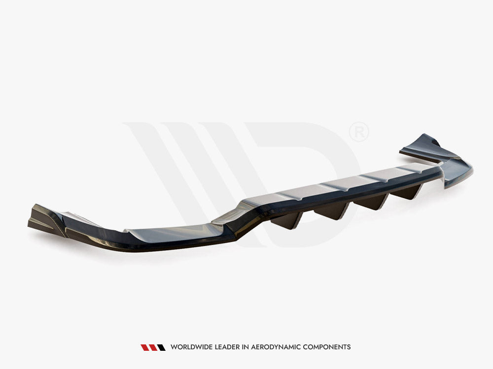 Maxton Design - Aftermarket  Rear Splitter (Vertical Bars) Porsche Cayenne Coupe / SUV Mk3