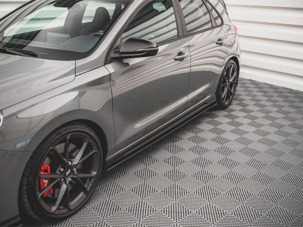 Maxton Design - Aftermarket  Street PRO Side Skirts Diffusers V.2 Hyundai I30 N Mk3 / Mk3 FL